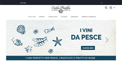 Desktop Screenshot of enotecamandolese.com